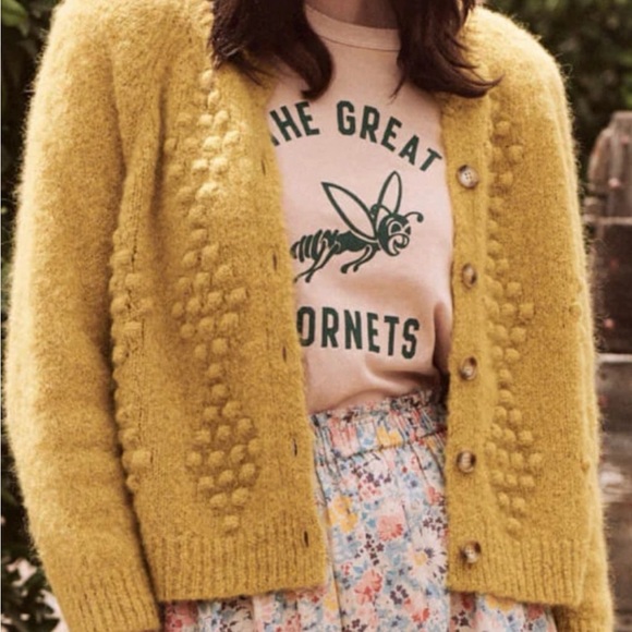 THE GREAT Cardigan Sweater Size 0. - Picture 6 of 6